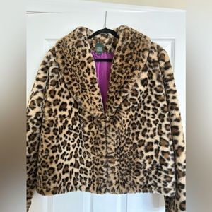 Leopard Coat - Wild Fable